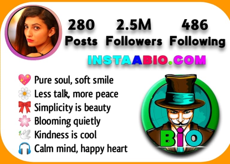 Instagram Bio for Girls Stylish Font Attitude Hindi With Emoji