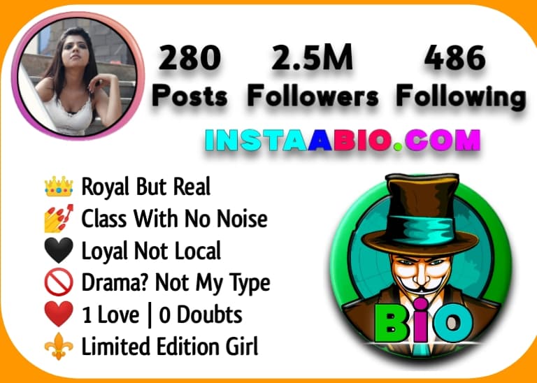 Bio For Instagram For Girls Stylish Attitude
