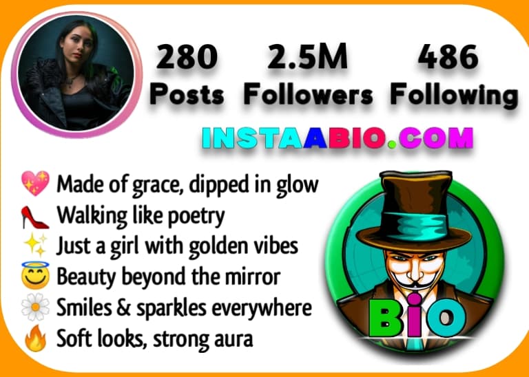 Instagram Bio For Girls Attitude Stylish Font With Emoji