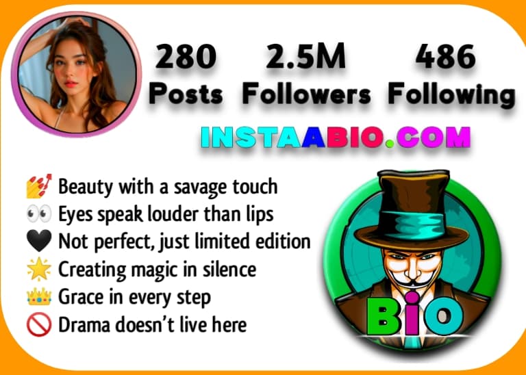 cool bio for instagram for girl attitude in english with emoji
